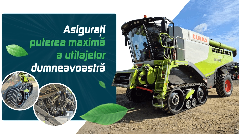 Piese de schimb pentru mașini agricole CLAAS